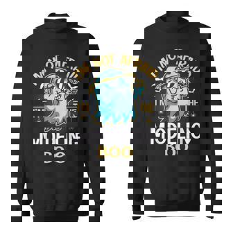 Matching Halloween Costume I'm The Modeling Boo Sweatshirt Unisex | Mazezy