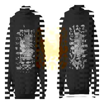 Medieval Frog On Cat Sweatshirt | Seseable CA