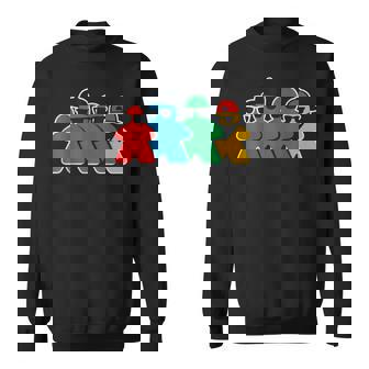 Meeple Crew – Fun Jeux Deociété Sweater e - Cadeauxyz