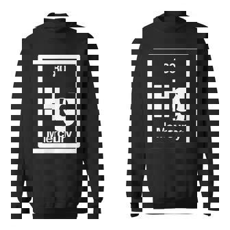 Mercury Hg 元素周期表 サイエンスギフト スウェットシャツ - Kawaiitshirt