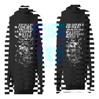 Mermaid Security Dad Mermaid Beach Guard Sweatshirt | Seseable UK