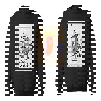 Mexicana Sausage Lover Bbq El Chorizo Mexican Bingo Card Sweatshirt - Thegiftio