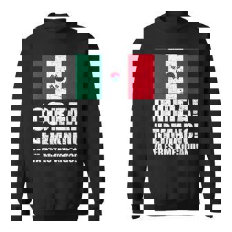 Mexico South Korea Soccer Chant Flag Shirt Korean Brother Sweatshirt Unisex | Mazezy