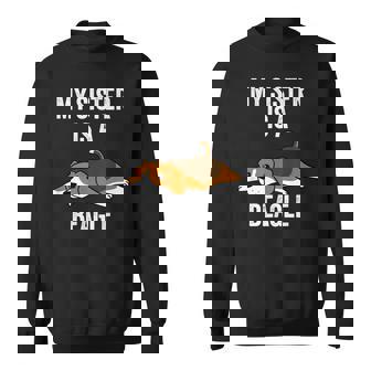 Mi Hermana Es Un Perro Divertido Beagle Camisa de entrenamiento - Regaloses