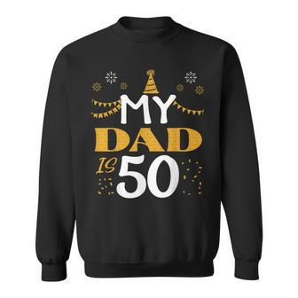 Mi Papá Tiene 50 Años 50 Cumpleaños 1975 50 Años Padre Papá Camisa de entrenamiento - Regaloses