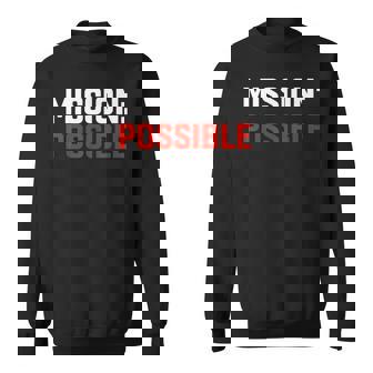 Mission Possible Motivational Inspirational School Sweatshirt - Monsterry