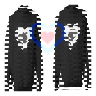 Mod Roundel Heart Raf スクーター ライフモッズ スウェットシャツ - Kawaiitshirt