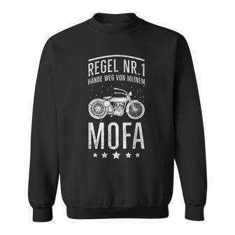 Mofa Fahren Moped Roller Lustiges Mofafahrerpruch Sweatshirt - Geschenkecke