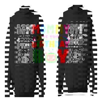 Mommy Of The Birthday Boy Melon Family Matching Sweatshirt | Seseable FR