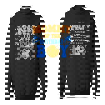 Mommy Of The Birthday Boy Milk And Cookies Lover Sweatshirt | Mazezy