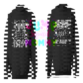 Mommy Jump Birthday Trampoline Party Birthday Jump Squad Sweatshirt - Thegiftio
