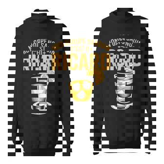 Mon Groupeanguin C'est O Ricard Humour Pastis Aperitif Friends Sweater e - Cadeauxyz