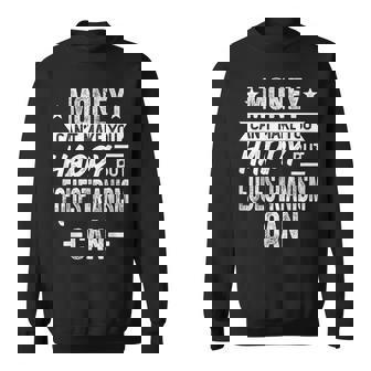 Money Can't Make You Happy But Equestrianism Equestrian Can Sweatshirt Unisex | Mazezy