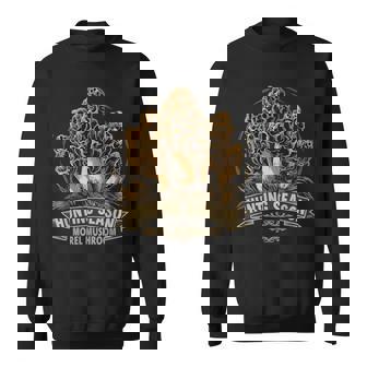 Morel Mushroom Hunting Season Foraging Sweatshirt - Thegiftio