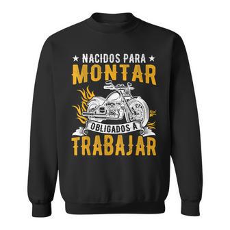 Moto Motero Nacidos Para Montar Motorista Biker Camisa de entrenamiento - Regaloses