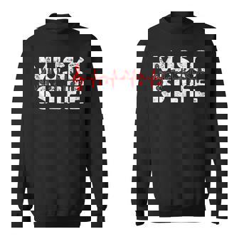 Music Is Life Sweatshirt | Mazezy