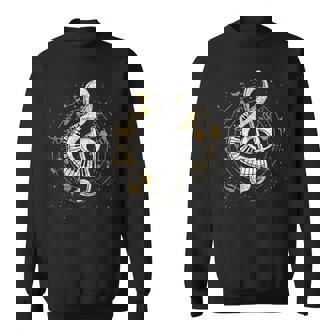 Music Sheet Music Piano Orchestra Musicians Piano Clef Sweatshirt Unisex | Mazezy