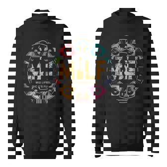 Música De MILF Es El Combustible De Laida Divertido Amante De La M In Mangas Camisa de entrenamiento - Regaloses