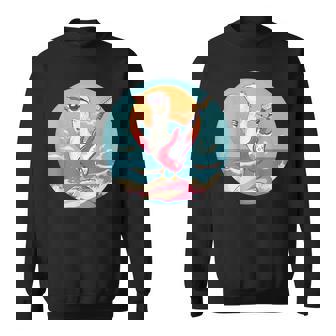 Musicien Drôle De Mouette Pour Les Amateurs De Guitare Rock Sweater e - Cadeauxyz