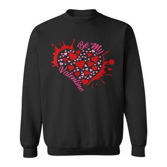 Be Myalentine Geschenk Zumalentinstag Herz Liebe Sweatshirt - Geschenkecke