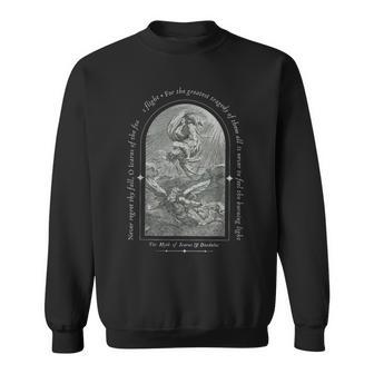Myth Of Icarus Daedalus Greek Mythology Small Black Sweatshirt - Thegiftio UK