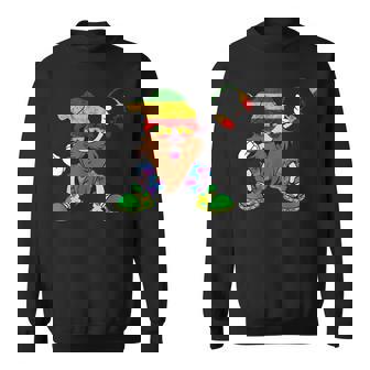 Nain De Jardin Rasta Reggae Jamaïque Musique Drôle Rastafarian Hippie Sweater e - Cadeauxyz