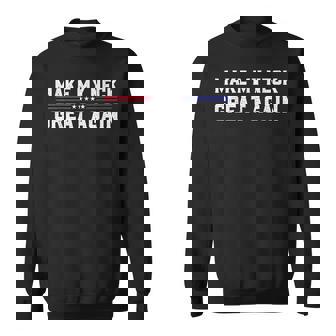 Make My Neck Great Again Neck Surgery Recovery Joke Sweatshirt - Thegiftio