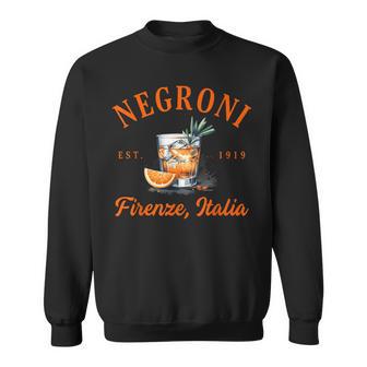 Negroni Lover Firenze Italia Italian Travel Florence Italy Sweatshirt - Thegiftio UK