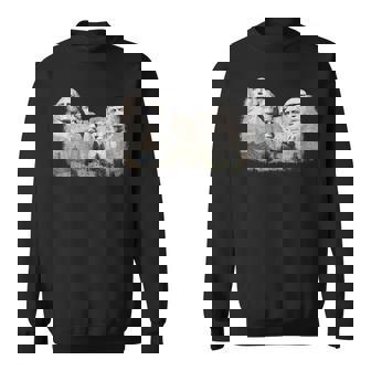 New Birth Of Freedom President Donald Trump On Mount Rushmore Sweatshirt - Thegiftio