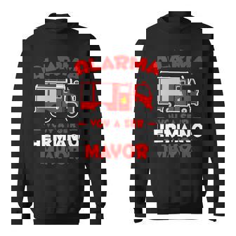 Niños Ducha De Bebé Alarmaoy Aer Hermano Mayor Cumpleaños Camisa de entrenamiento - Regaloses