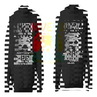 Niveau Papa Débloque Gamer Annonce Grossesse Cadeau Humour Sweater e - Cadeauxyz