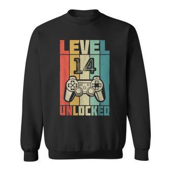 Nivel 14 Desbloqueado Boda Del 14º Aniversario Camisa de entrenamiento - Regaloses