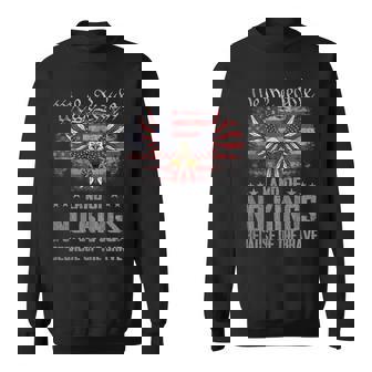 No Kings America Vintage Flag No Kings Day Sweatshirt | Mazezy