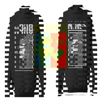 No Kings Frog Portland Protest Sweatshirt | Seseable CA