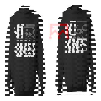 No Kings Protest Sign Sweatshirt - Monsterry