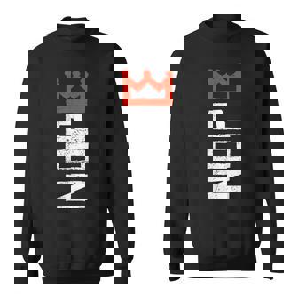 No Kings Protest Sign Vertical Sweatshirt - Monsterry