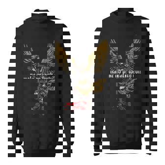 Make No Peace With Evil Archangel Michael Sweatshirt | Mazezy