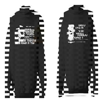 No Repeat Yourself I Ignored You Cat Saying Men Sweatshirt | Seseable CA