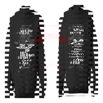 Norton Blood Runs Through Myeins 苗字 Family スウェットシャツ - Kawaiitshirt