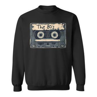 Nostalgic 80'S Retro Cassette Throwback Mix Tape 90'S Sweatshirt - Monsterry