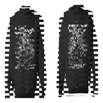 Not Perfect Just Forgiven Prayer Hands Chicano Tattoo Doves Sweatshirt - Thegiftio