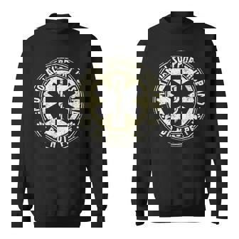 Do Not Pet Emotional Support Husband Fathers Day Mens Sweatshirt - Monsterry