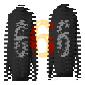 Number 6 Six Seven Meme Halloween Sweatshirt | Mazezy