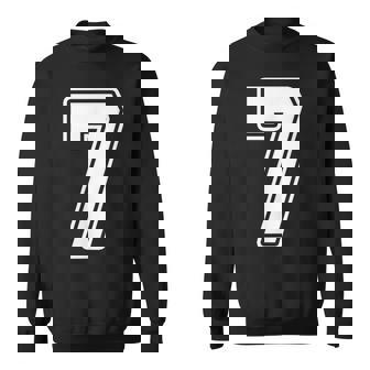 Number 7 Six Seven 6 7 Meme 7Th Birthday Sweatshirt | Mazezy