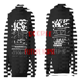 Nursing Diploma Loading Future Nurse Nursing School Sweatshirt Unisex | Mazezy