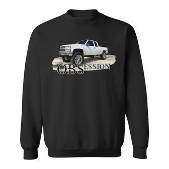 Obs Truck Obsession Lifted 1500 Classic Car Enthusiast Sweatshirt - Thegiftio UK