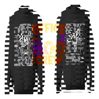 Office Staff Boo Crew Halloween Matching Costume Fun Office Sweatshirt | Mazezy
