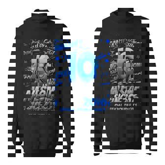 Official Double Digits 10 Year Old Boys 10Th Birthday Boy Sweatshirt | Seseable UK