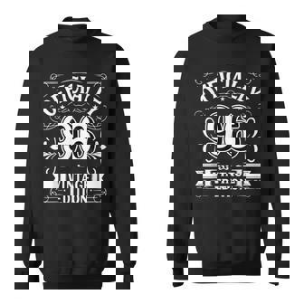 Officially 96 Year Old Vintage 96Th Birthday Sweatshirt - Seseable