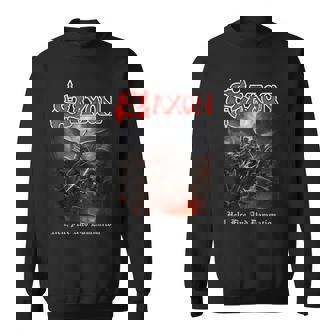 Officielaxon Heavy Metal Hell Fire Et Damnation Groupe Sweater e - Cadeauxyz